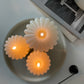 Ribbed Pillar Candle