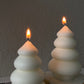 Minimalist Christmas Tree Candle