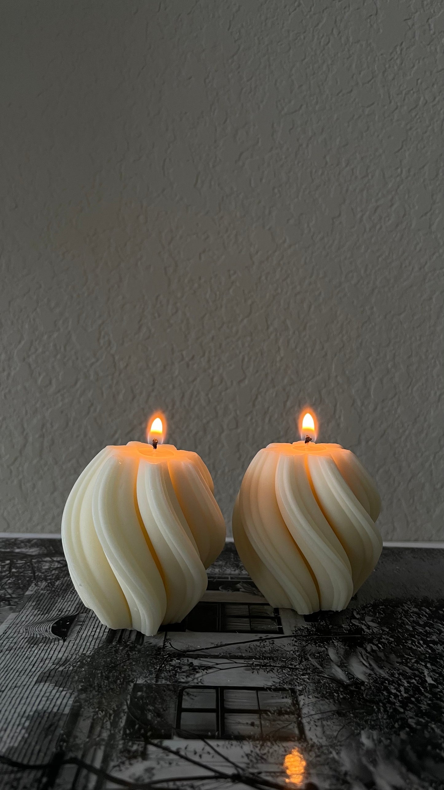 Wave Candle Decoration
