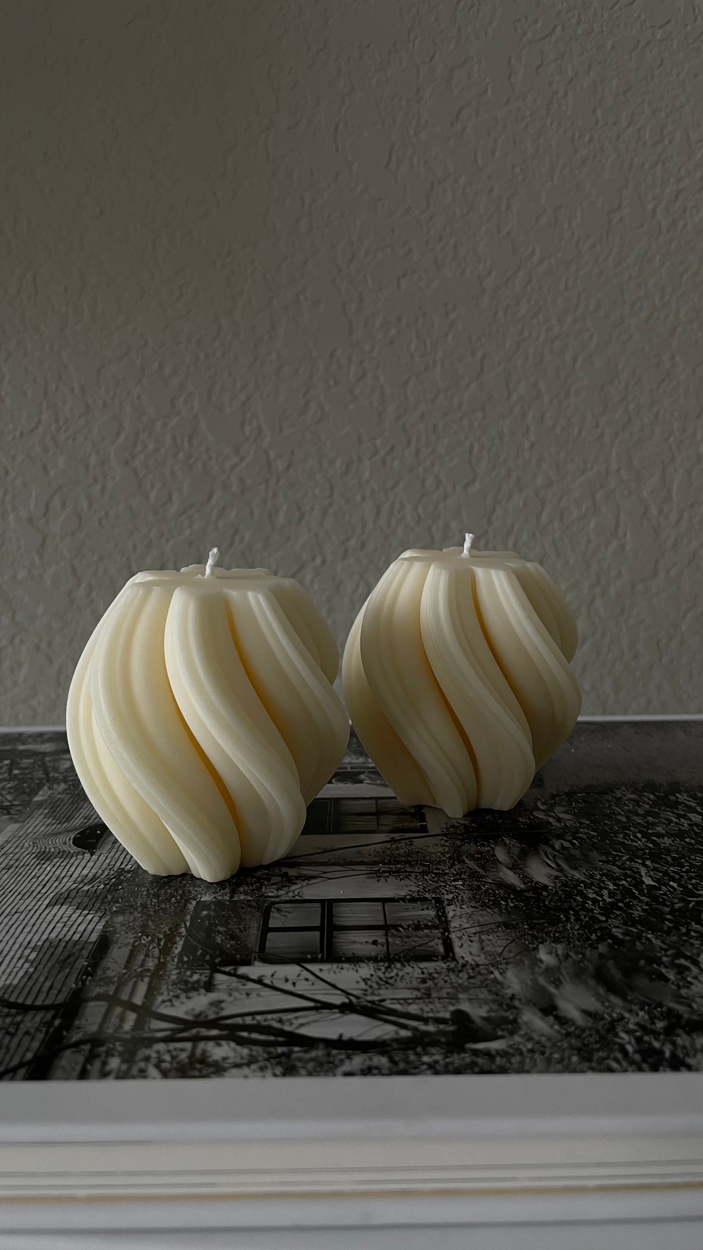 Wave Candle Decoration