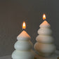 Minimalist Christmas Tree Candle