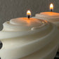 Large Twisted Ornament Candle