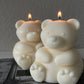 Large Teddy Bear Candle