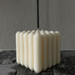 Large Bubble Cube Candle