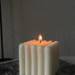 Large Bubble Cube Candle