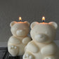 Large Teddy Bear Candle