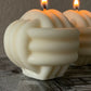 Striped Ornament Candle