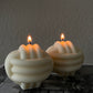 Striped Ornament Candle