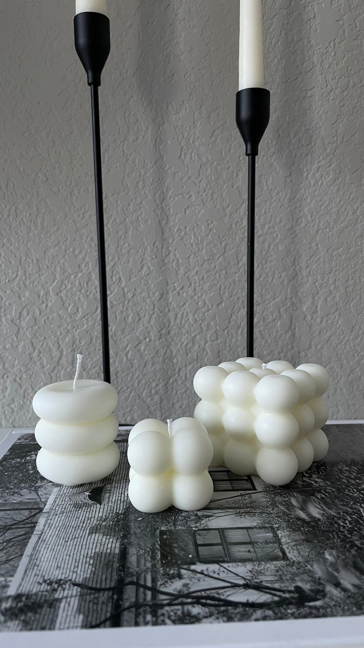 Bubble Candle Set